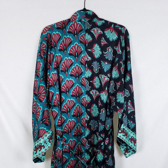 Printfresh Dulce Dress Womens One-Size Plus Kaftan Cocktail Party Maxi Belted - Picture 7 of 12